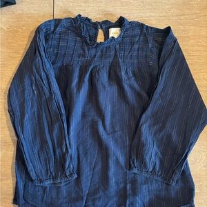 Maeve Midnight Blue Kids Blouse